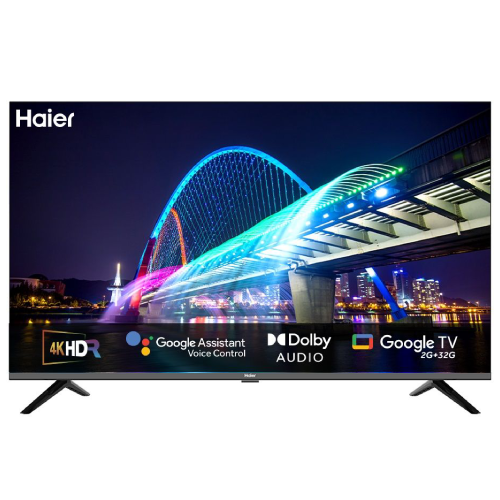 Haier 32 Inc Bezel Less HD Google Android 11.0 Smart TV